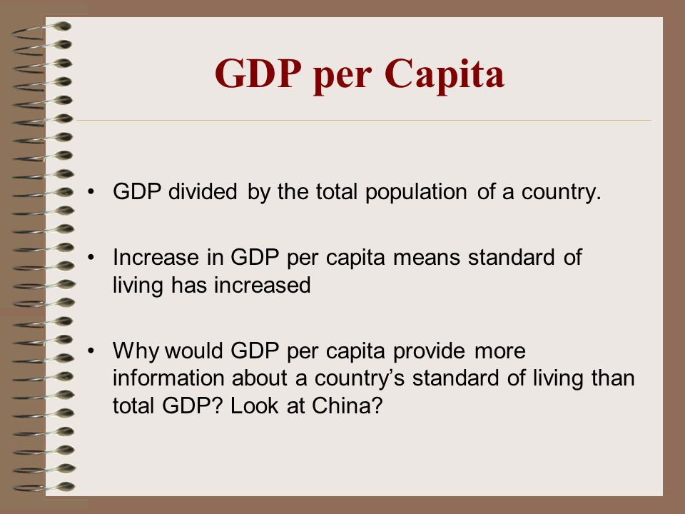 MEASURES OF ECONOMIC GROWTH - ppt video online download
