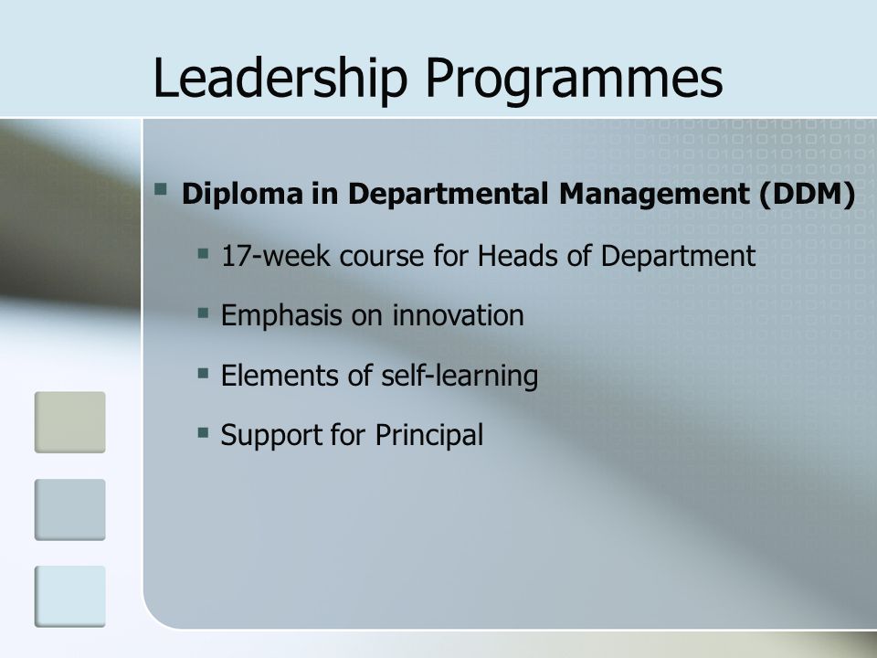 Leadership Programmes