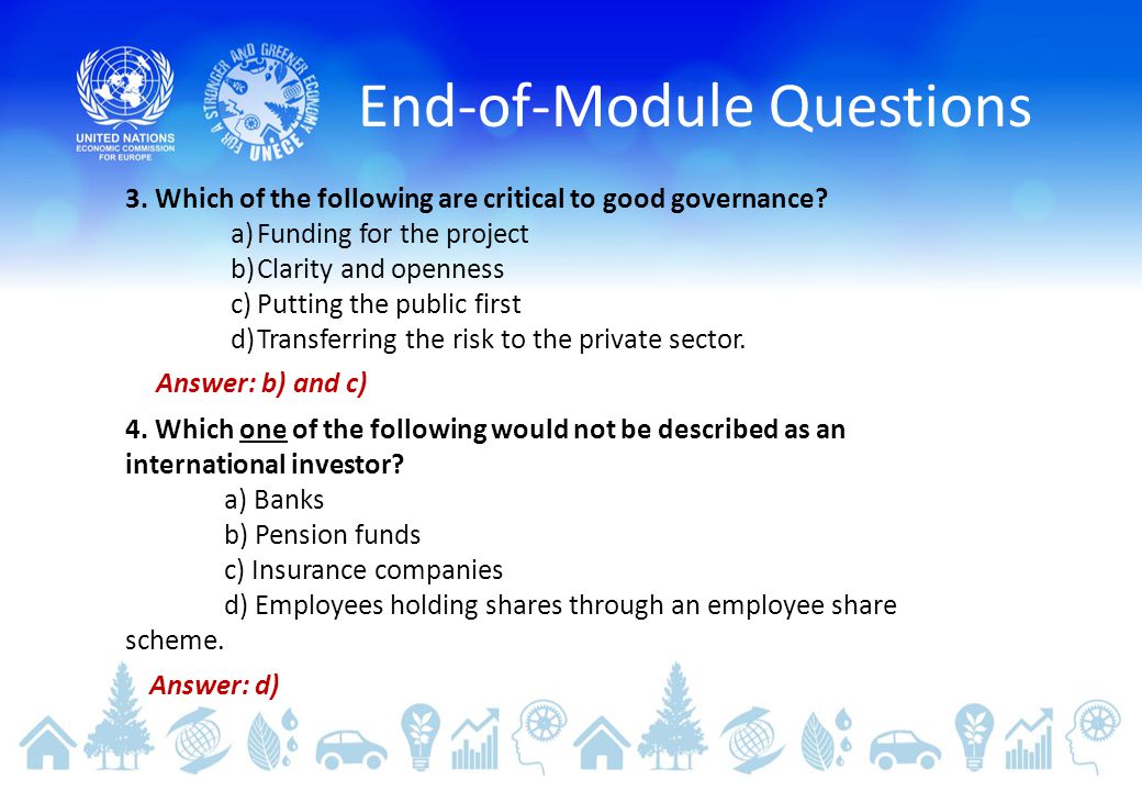 End-of-Module Questions