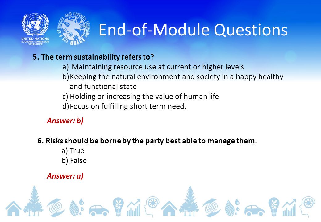 End-of-Module Questions