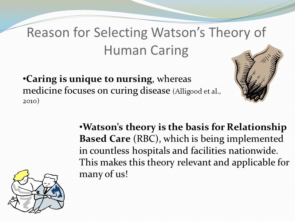 watsons theory of caring a model for implementation in practice