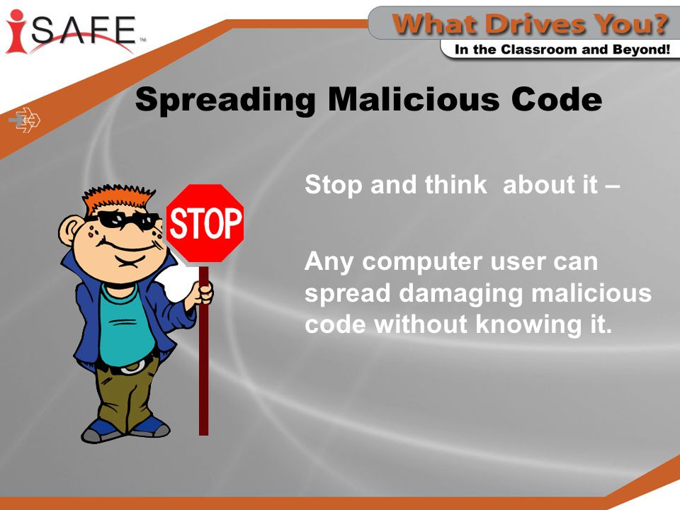 Spreading Malicious Code
