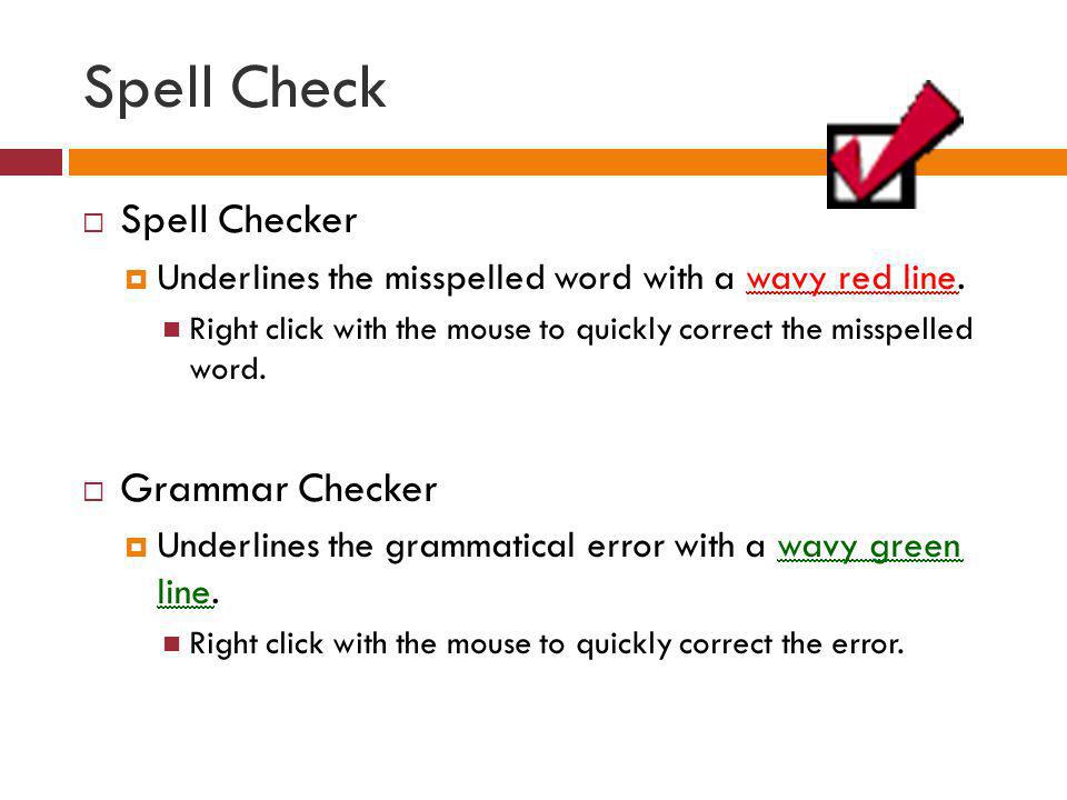Spell Check Spell Checker Grammar Checker