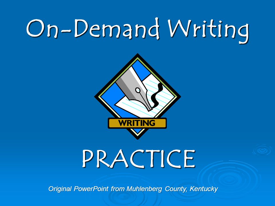 Original PowerPoint from Muhlenberg County, Kentucky