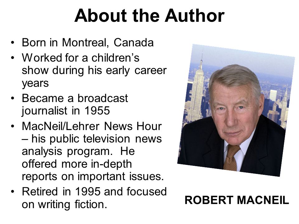 the trouble with television by robert macneil