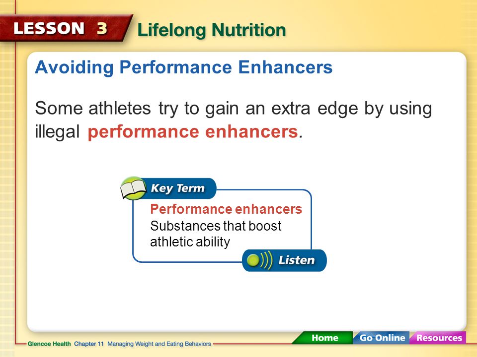 Avoiding Performance Enhancers