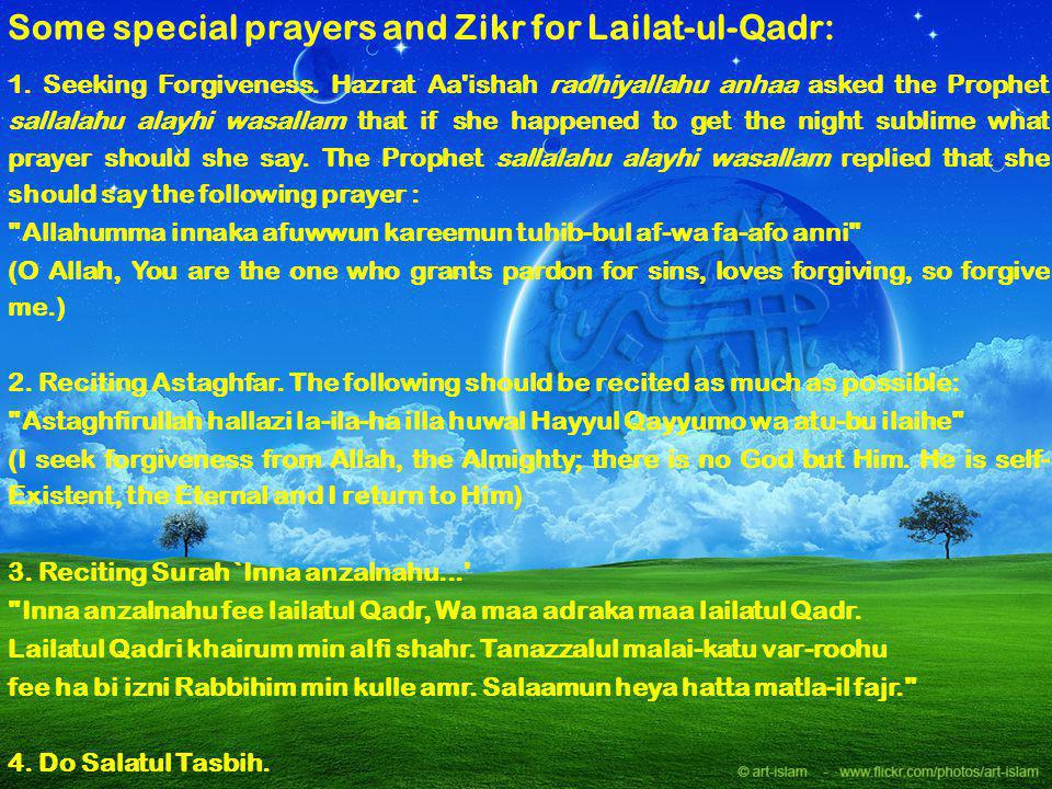 Lailat Ul Qadr The Night Of Power Ppt Video Online Download