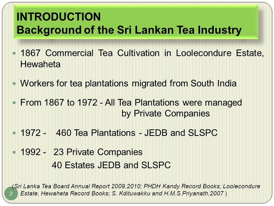 Pdf The Protection On Geographical Indications In Developing Countries The Case Of Ceylon Tea