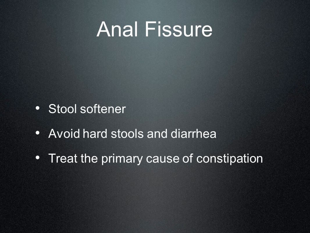 Anal Fissure Stool Softener Stools Item