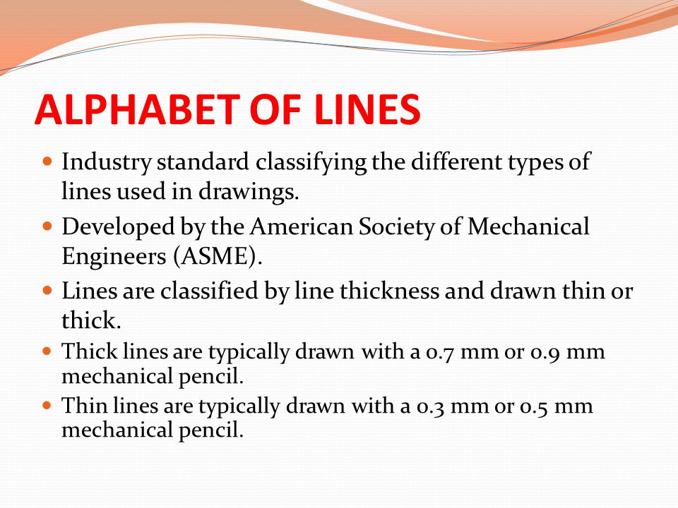 ALPHABET OF LINES. ppt download