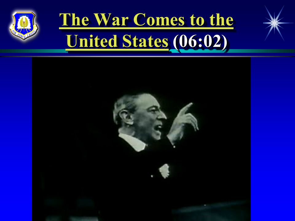 The War Comes to the United States (06:02)