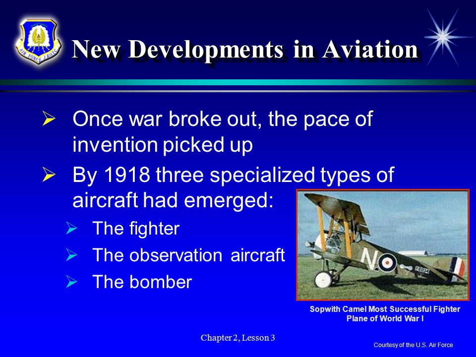 New Developments in Aviation