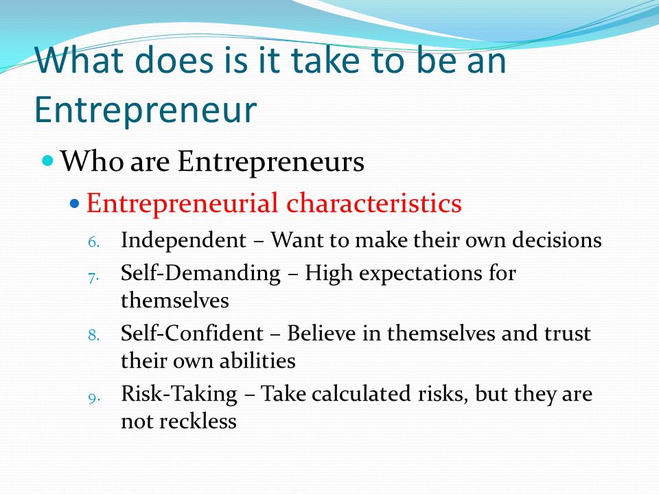 Your Potential as an Entrepreneur - ppt video online download