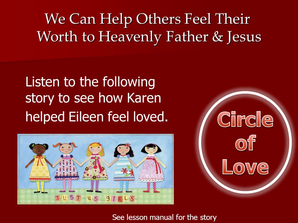 Circle of Love We Can Help Others Feel Their