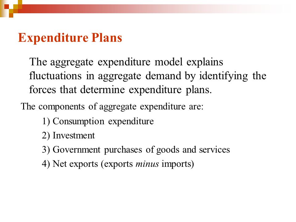 Expenditure Plans