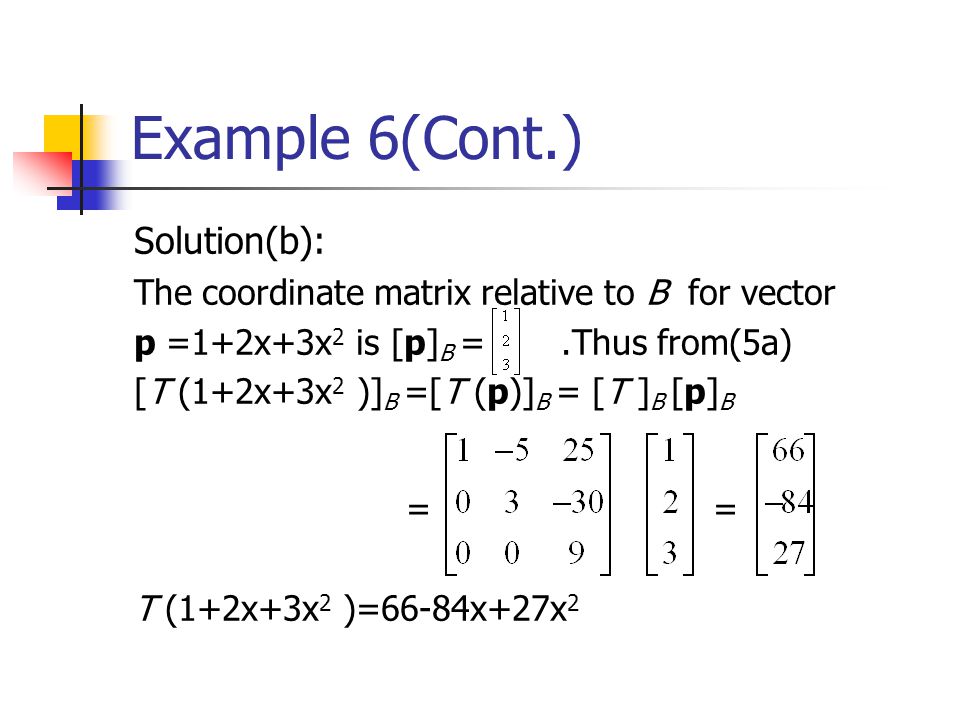 8 4 Matrices Of General Linear Transformations Ppt Video Online Download