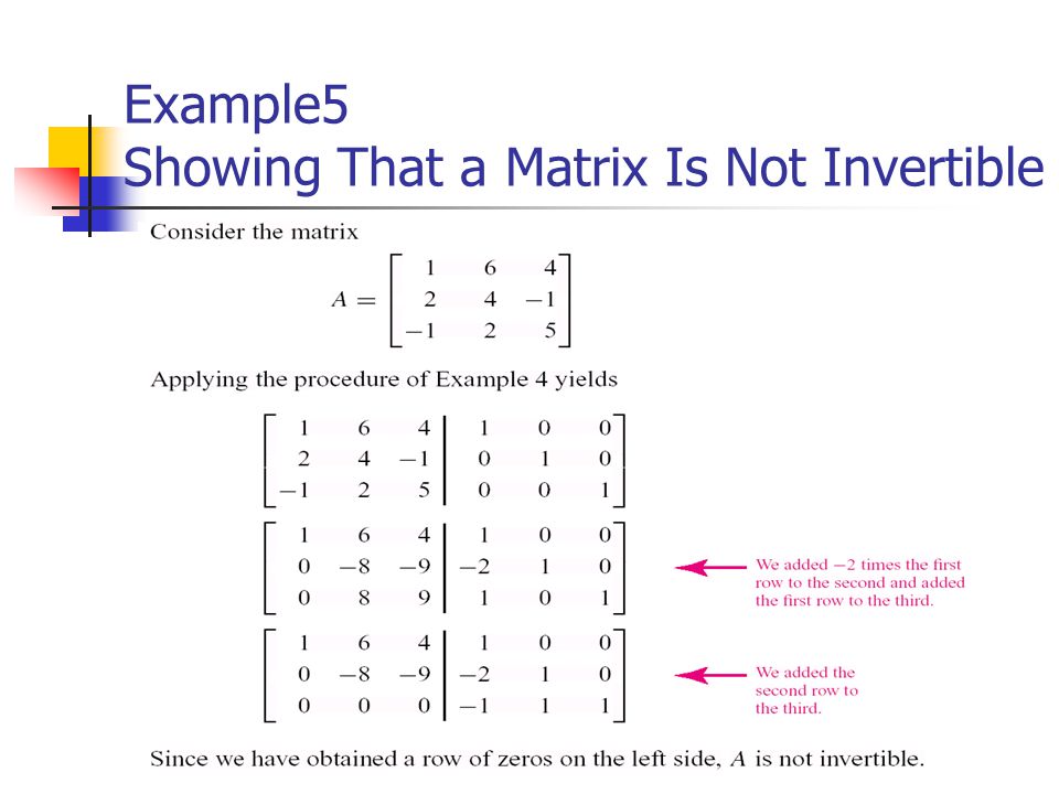 Rules of Matrix Arithmetic - ppt video online download