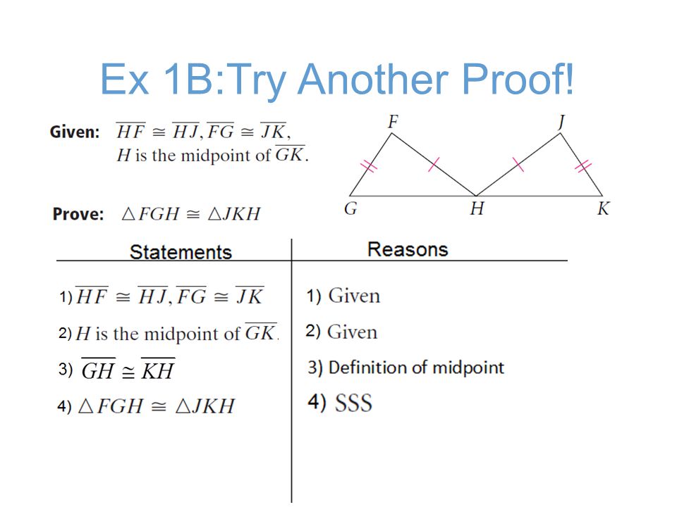 Ex 1B:Try Another Proof!