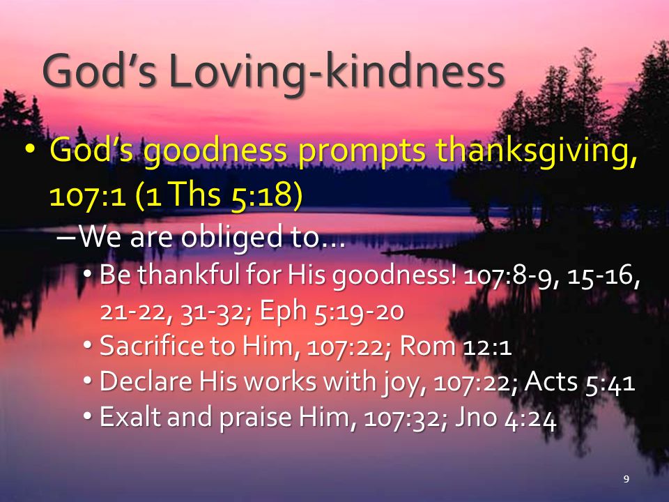 God’s Loving-kindness