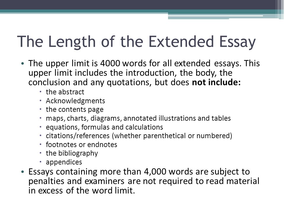 how to write extended essay introduction
