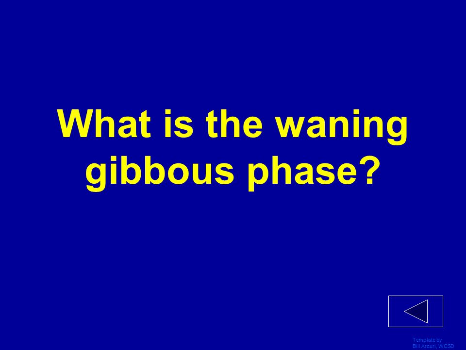 What is the waning gibbous phase