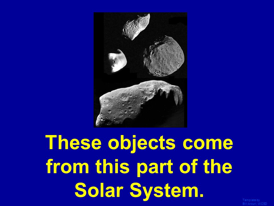 These objects come from this part of the Solar System.