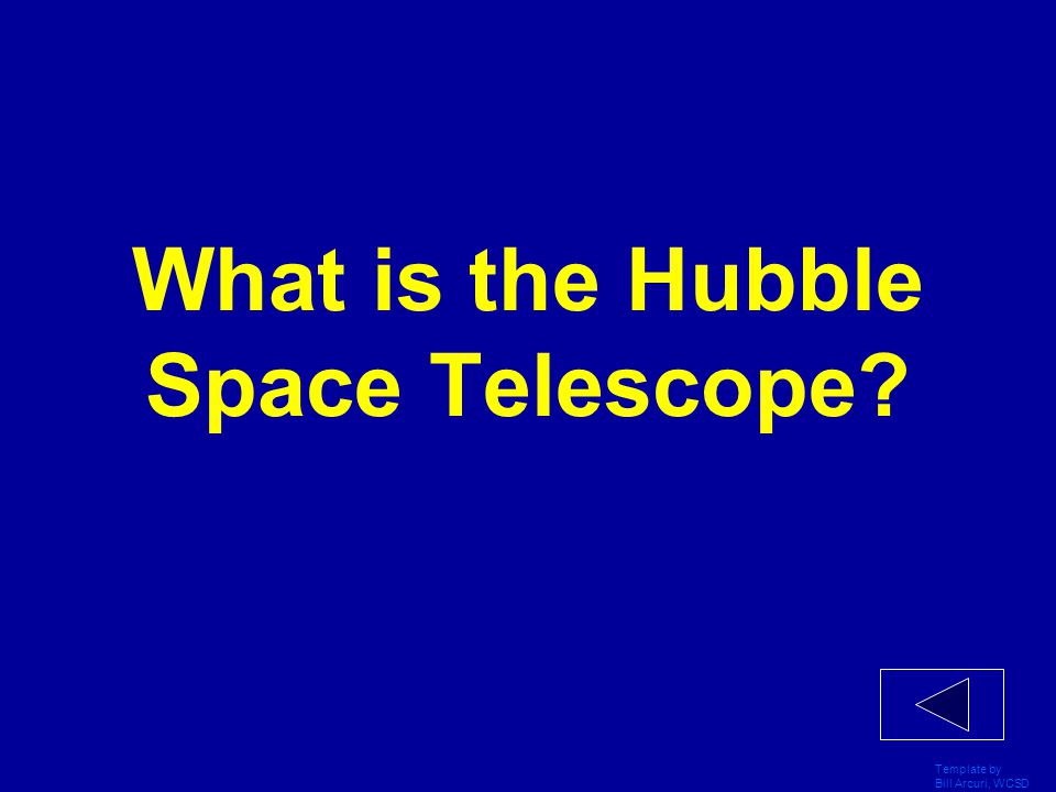 What is the Hubble Space Telescope