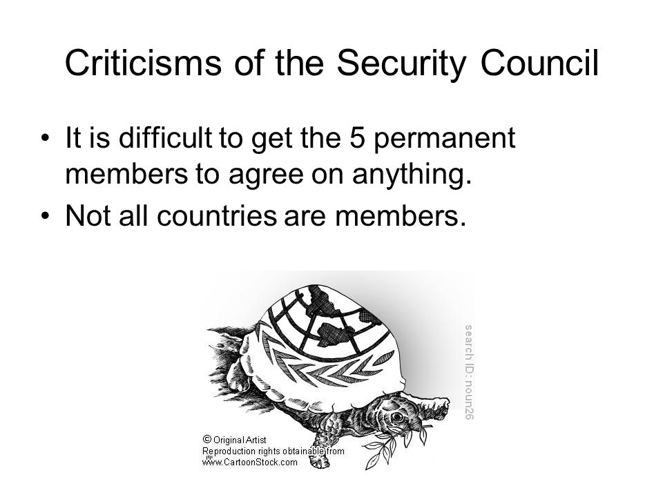 Criticisms of the Security Council