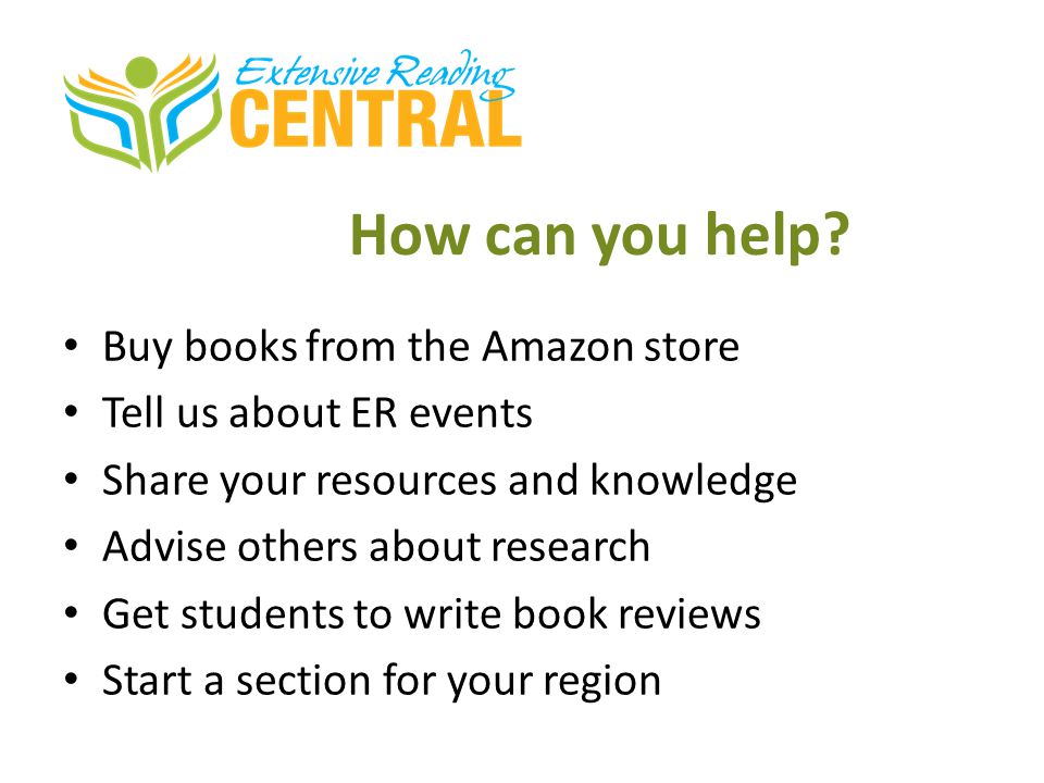 How can you help Buy books from the Amazon store