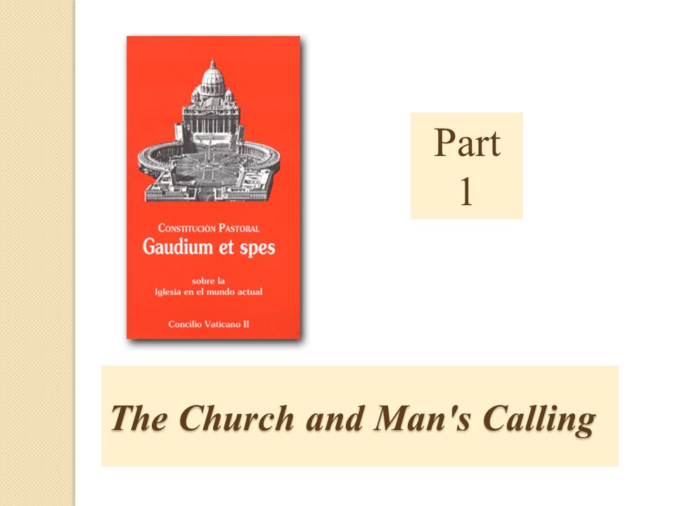 Gaudium et Spes - Lecture notes 1 - Gaudium et Spes Pastoral Constitution  on the Church in the - Studocu