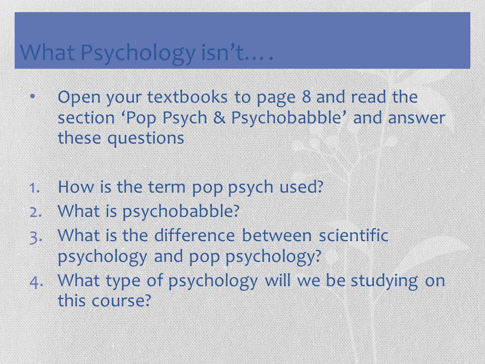IB Psychology Ms. Beetson ppt download