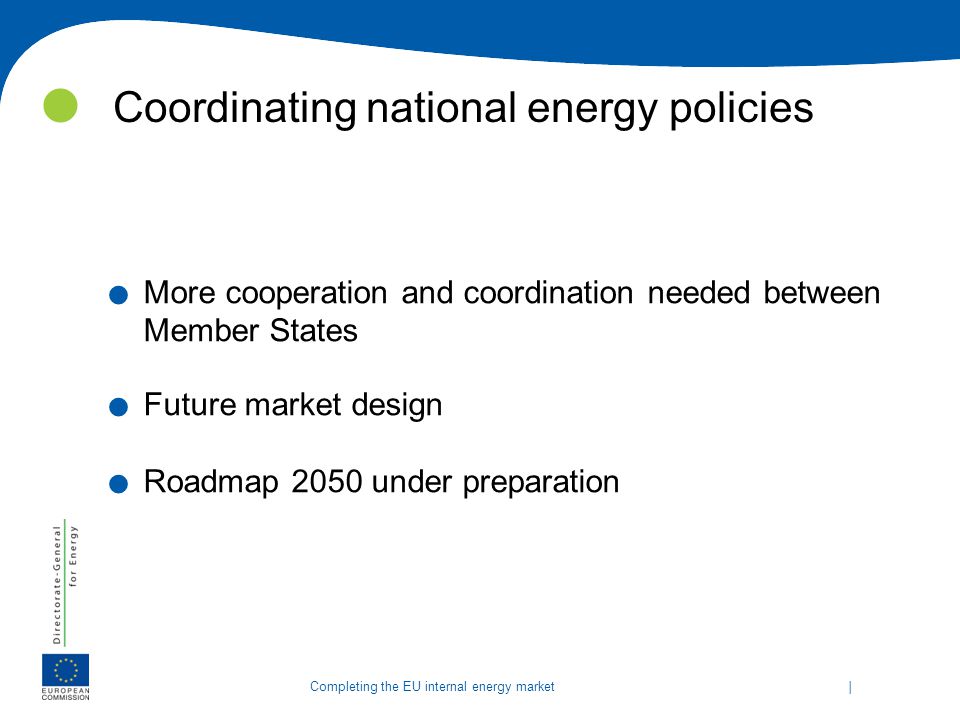 Coordinating national energy policies