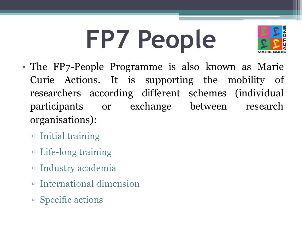 FP7 People