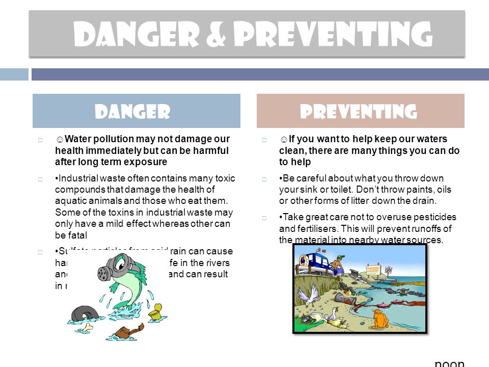 Danger & preventing Danger preventing noonn