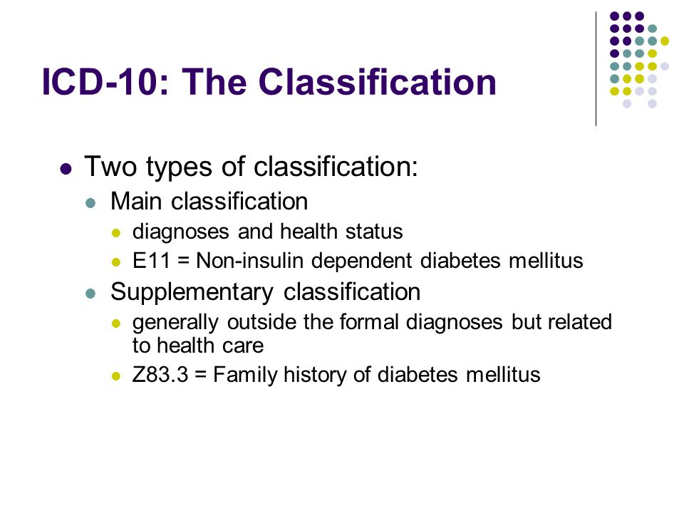 family history of diabetes icd 10)