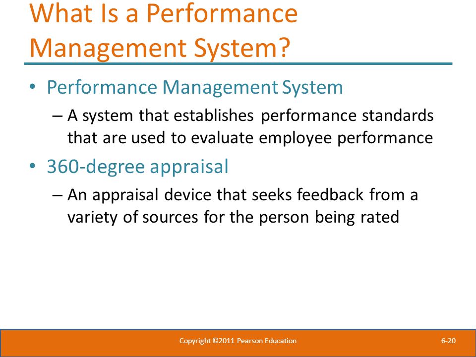 What Is a Performance Management System