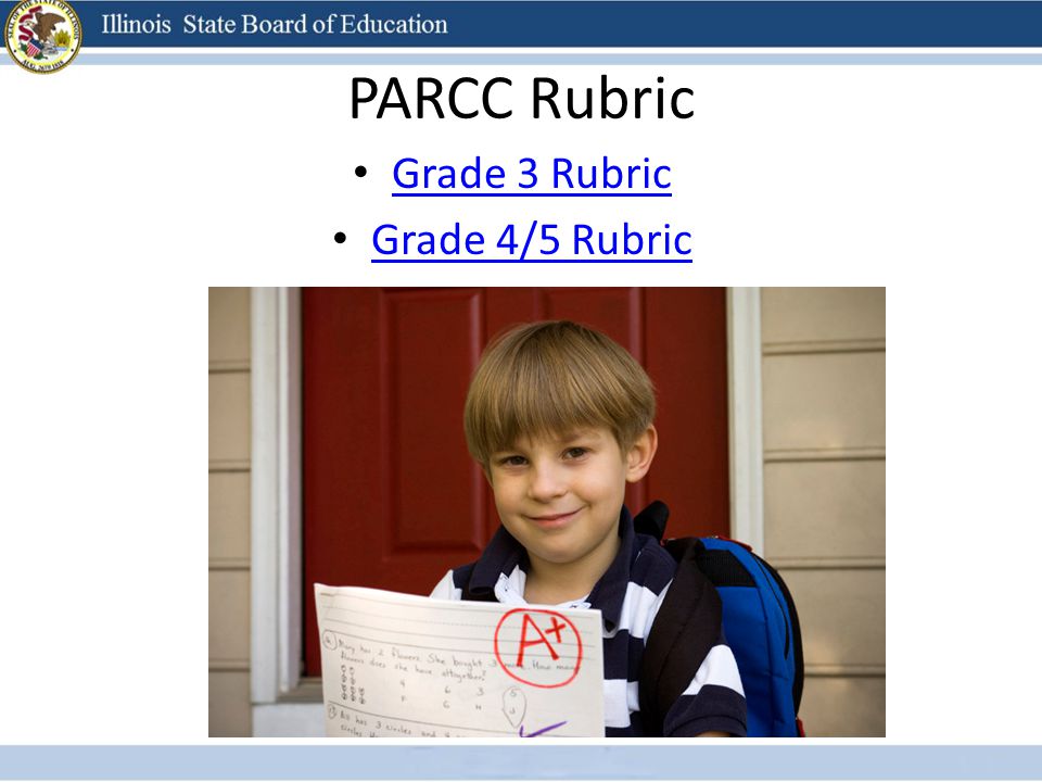 PARCC Rubric Grade 3 Rubric Grade 4/5 Rubric