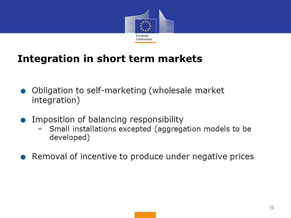 Integration in short term markets
