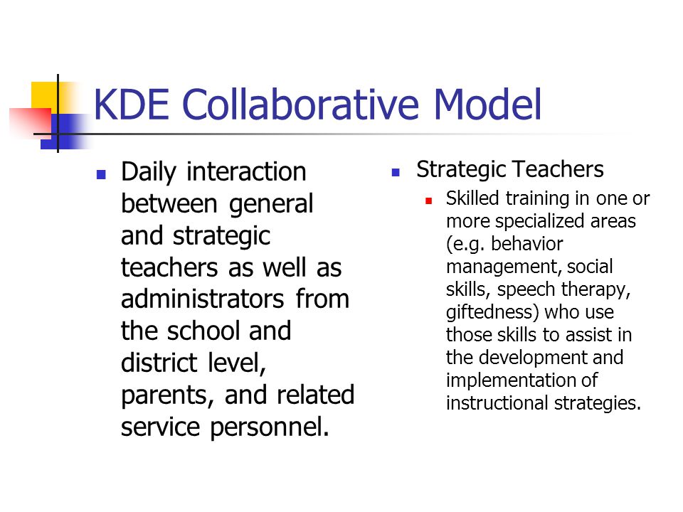 KDE Collaborative Model