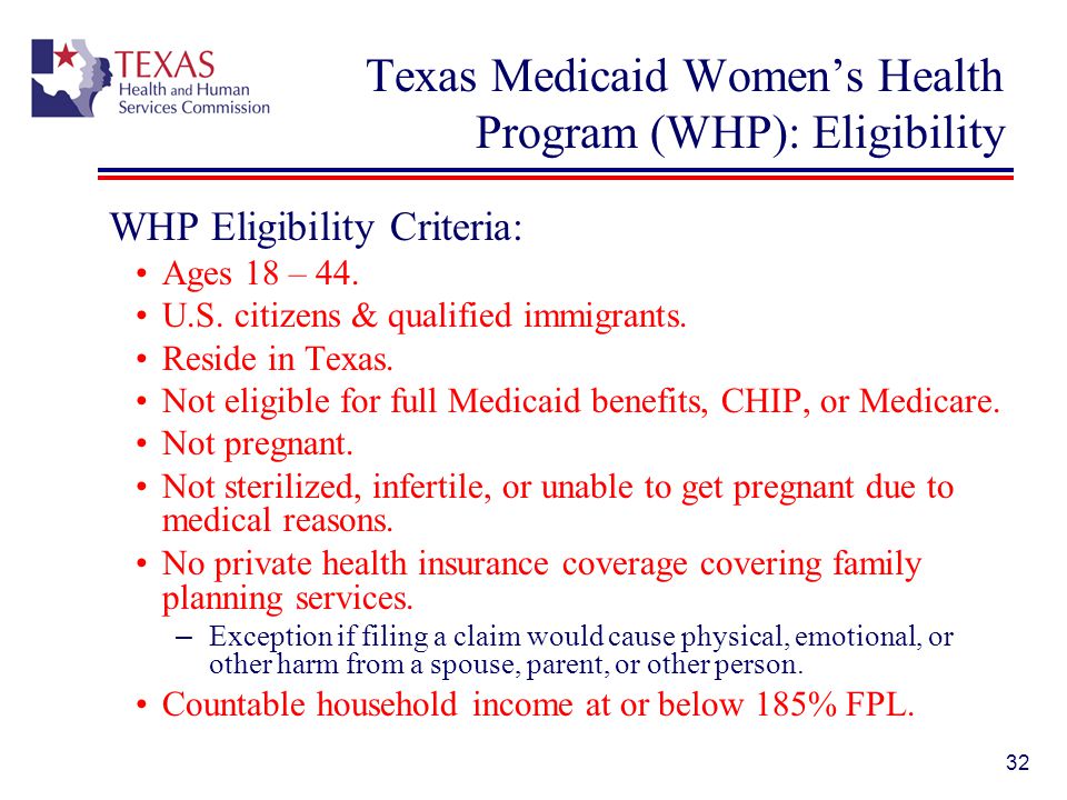 Texas Medicaid Women S Health Program Ppt Video Online Download