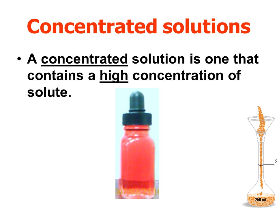 Concentrated Solution Example concentrated-solution-example
