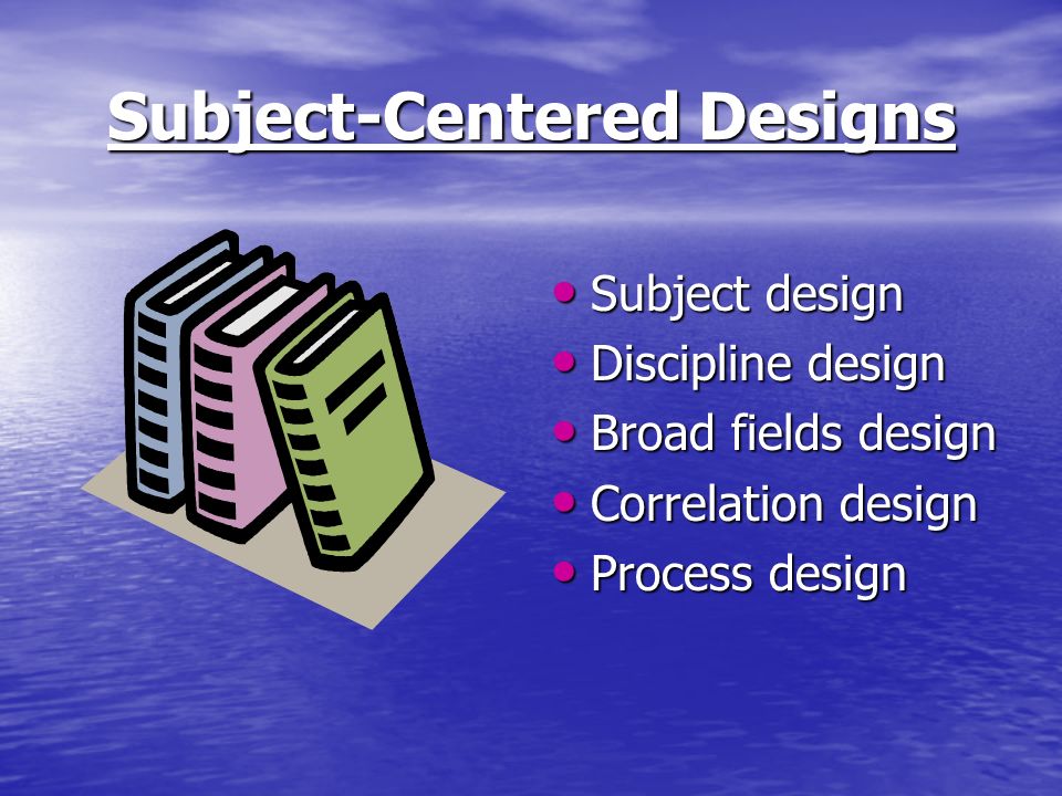 what is subject centered curriculum