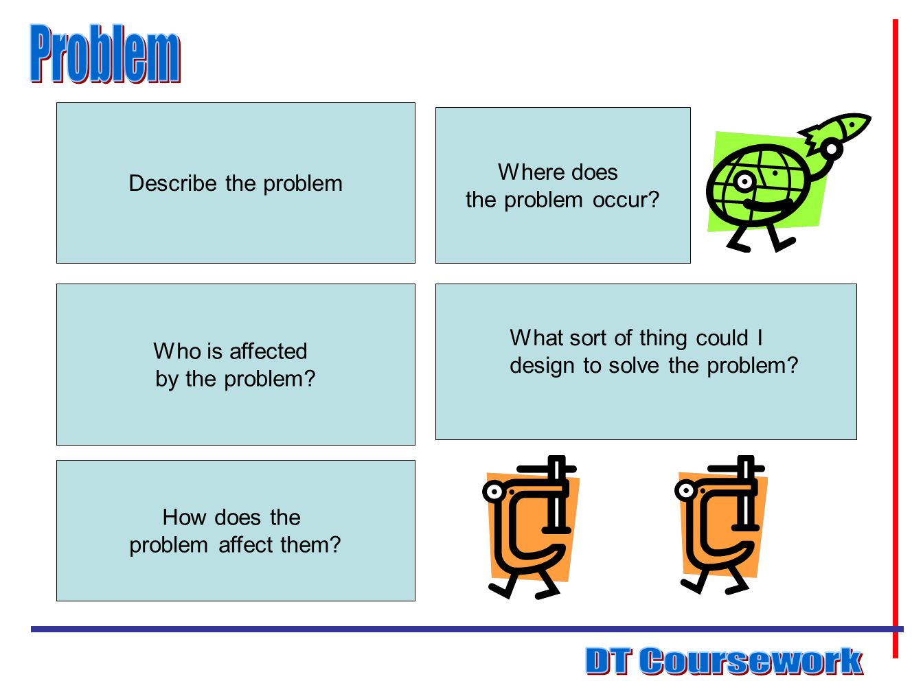 Problem DT Coursework Where does Describe the problem