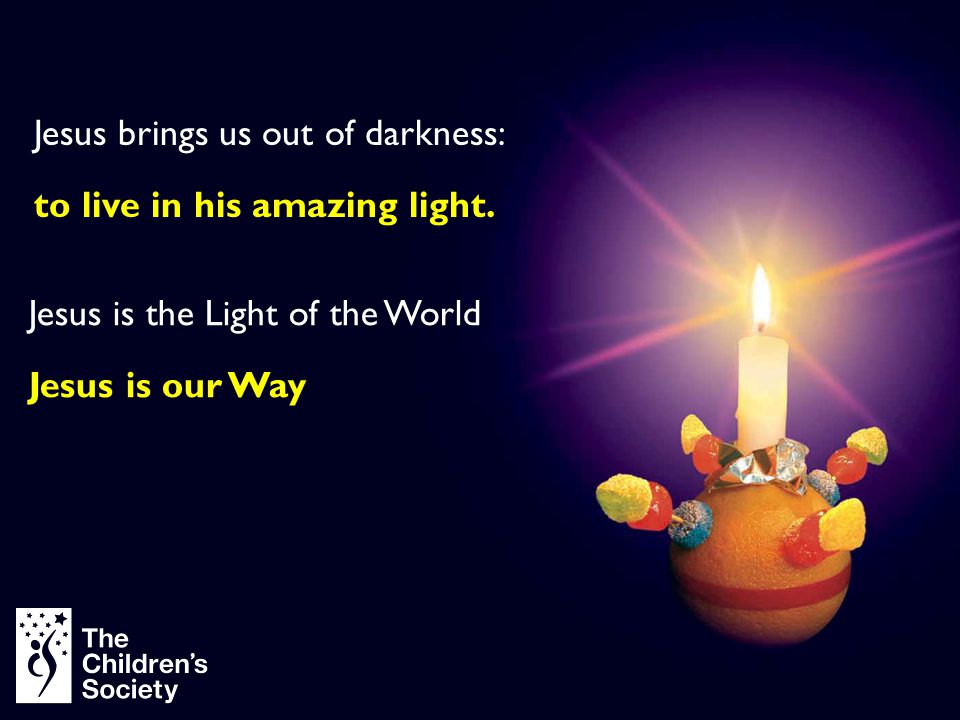 Jesus brings us out of darkness: