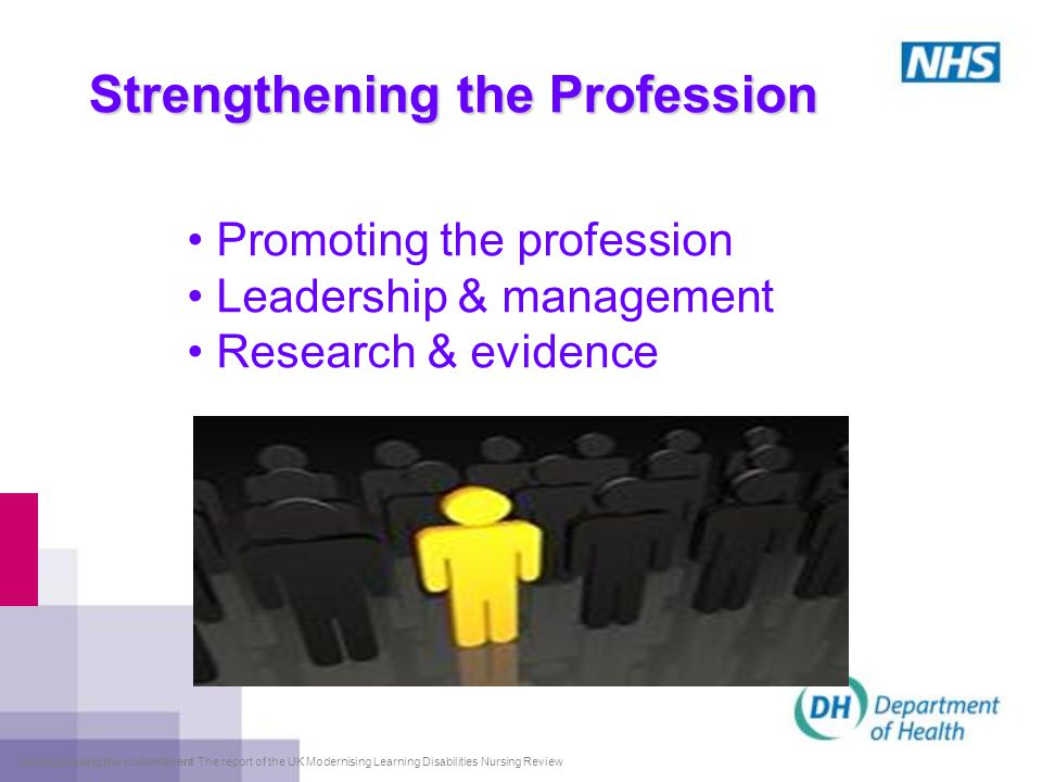 Strengthening the Profession