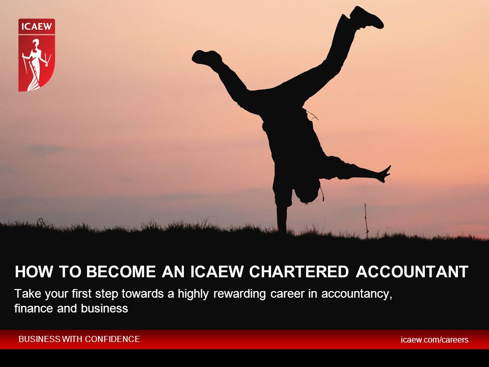 HOW TO BECOME AN ICAEW CHARTERED ACCOUNTANT