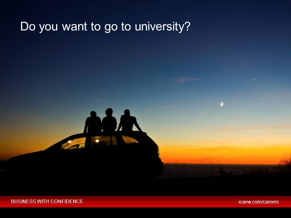 Do you want to go to university