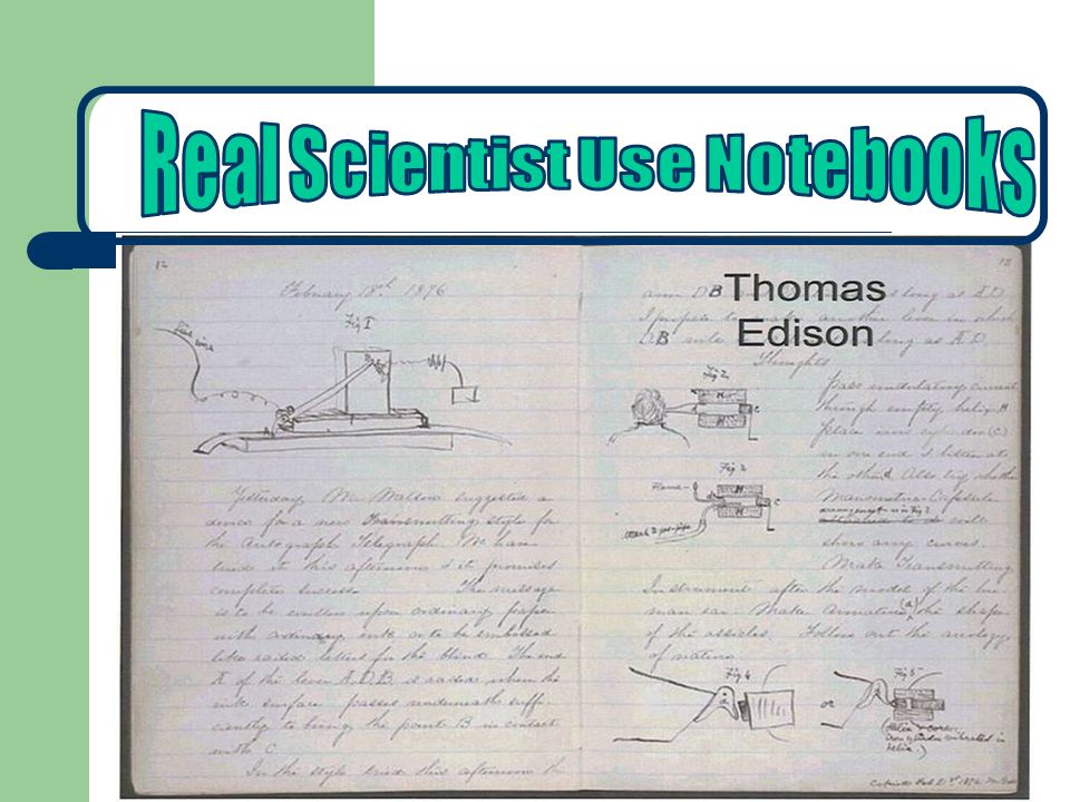Real Scientist Use Notebooks