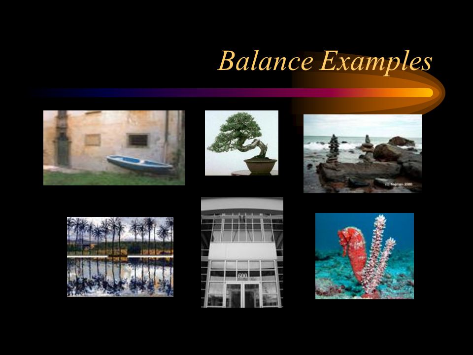 Balance Examples
