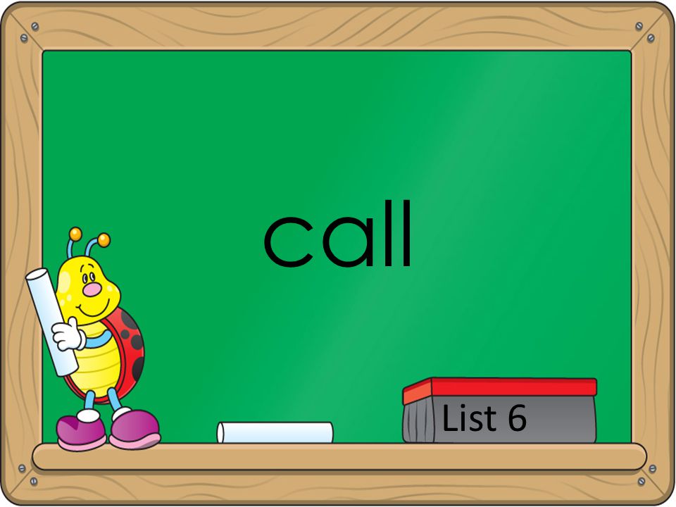call List 6